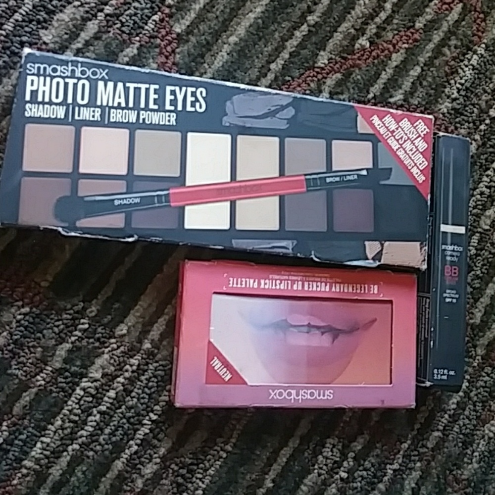 Smashbox Photo Matte Eyes, Lip Palette & Bb Cream